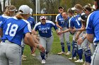 Softball vs Emerson 1  Wheaton College Softball vs Emerson in game 1 of a doubleheader. - Photo By: KEITH NORDSTROM : Wheaton, Softball